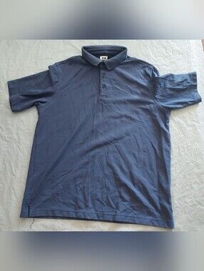Joseph Abboud Men's Dusty Blue Polo Shirt